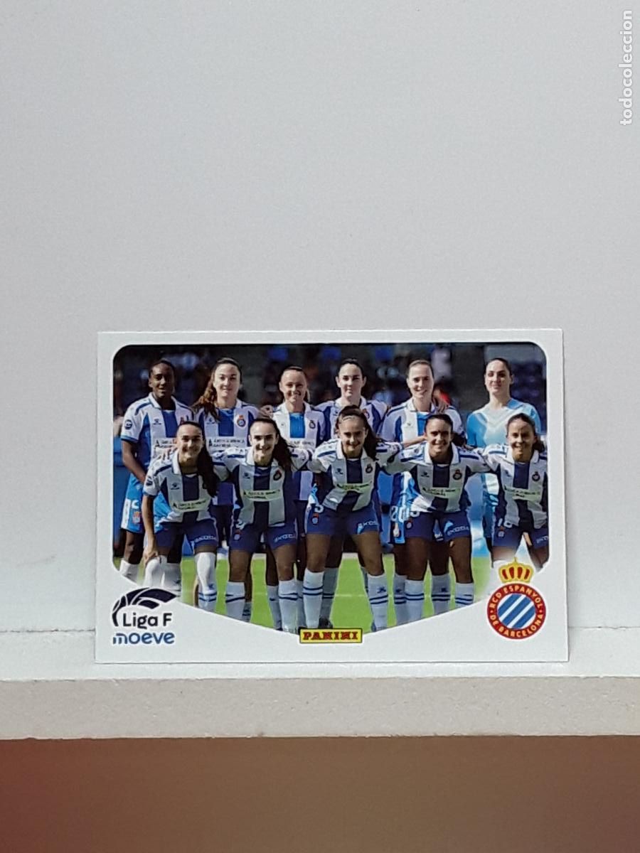 Cromos de F&uacute;tbol: LIGA FEMENINA 2025 2026 F 25 26 ALBUM PANINI LIGA N 183 ESPANYOL ALINEACION EQUIPO