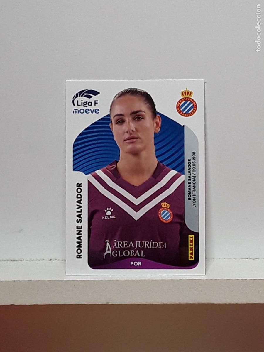 Cromos de F&uacute;tbol: LIGA FEMENINA 2025 2026 F 25 26 ALBUM PANINI LIGA N 184 ESPANYOL ROMANE SALVADOR