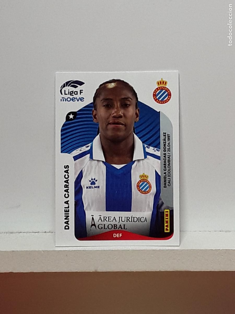 Cromos de F&uacute;tbol: LIGA FEMENINA 2025 2026 F 25 26 ALBUM PANINI LIGA N 186 ESPANYOL DANIELA CARACAS