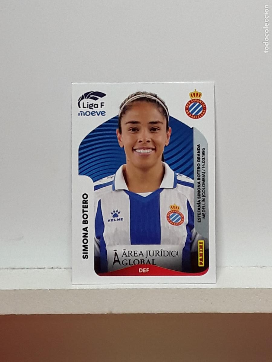 Cromos de F&uacute;tbol: LIGA FEMENINA 2025 2026 F 25 26 ALBUM PANINI LIGA N 187 ESPANYOL SIMONA BOTERO