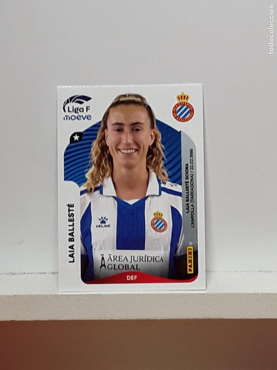 Cromos de F&uacute;tbol: LIGA FEMENINA 2025 2026 F 25 26 ALBUM PANINI LIGA N 190 ESPANYOL LAIA BALLESTE