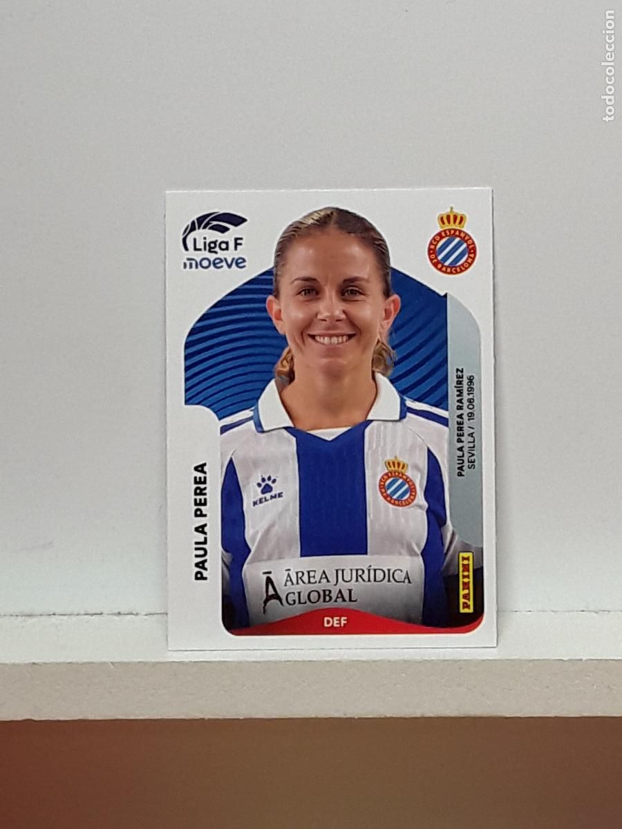 Cromos de F&uacute;tbol: LIGA FEMENINA 2025 2026 F 25 26 ALBUM PANINI LIGA N 192 ESPANYOL PAULA PEREA