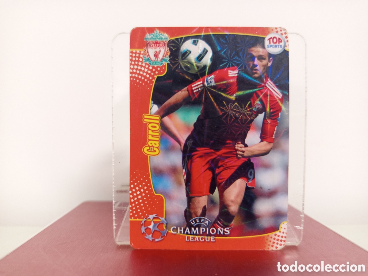 Cromos de F&uacute;tbol: ❇️ CROMO ⚽ CARD CARROLL LIVERPOOL 270 2011 2012 11 12 UEFA CHAMPIONS LEAGUE TOP SPORTS ❇️