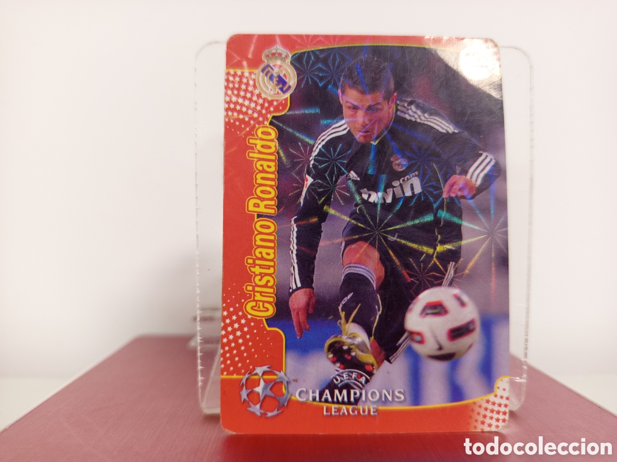 Cromos de F&uacute;tbol: ❇️ CROMO ⚽ CRISTIANO RONALDO REAL MADRID 166 2011 2012 11 12 UEFA CHAMPIONS LEAGUE TOP SPORTS ❇️