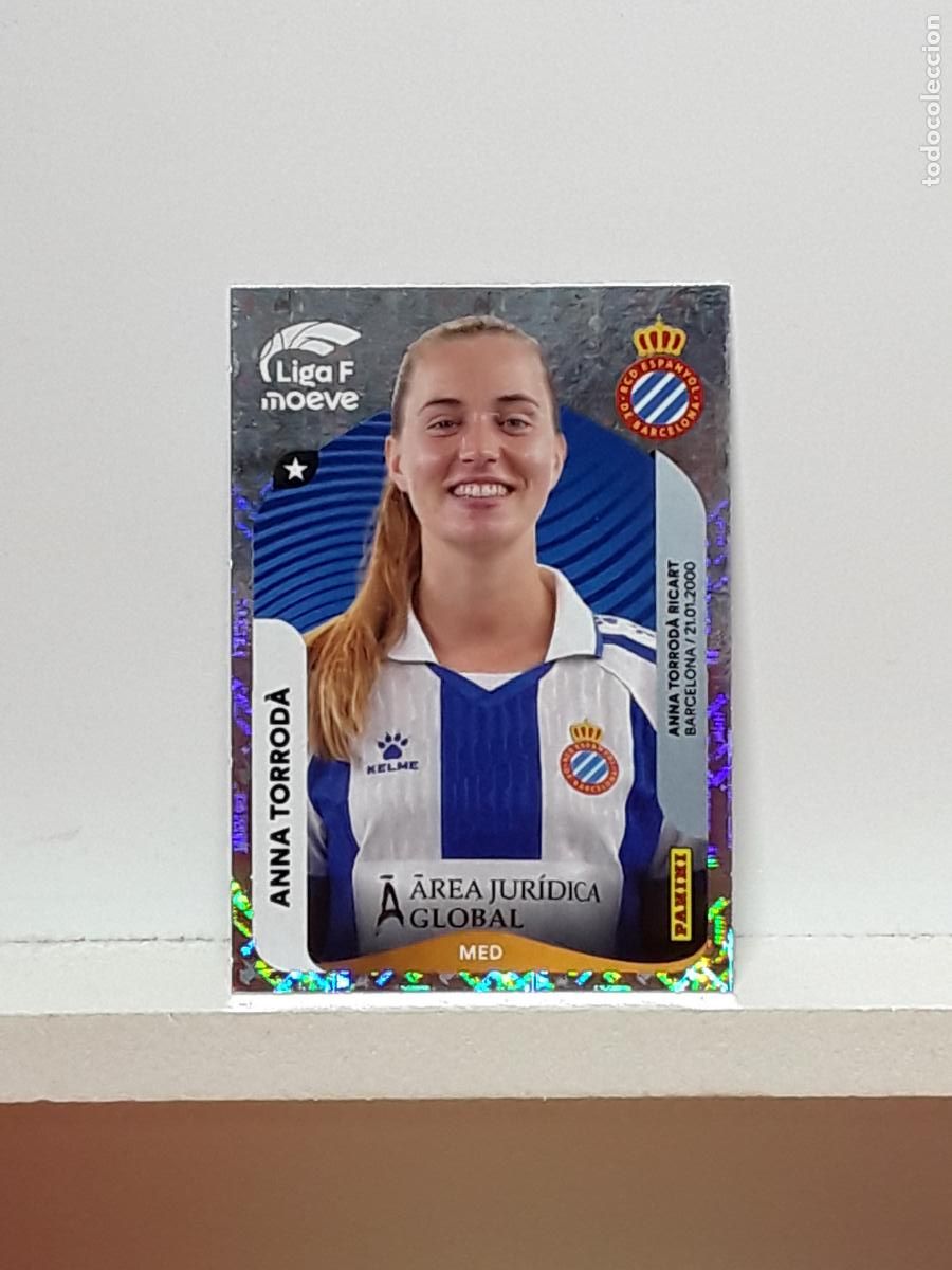 Cromos de F&uacute;tbol: LIGA FEMENINA 2025 2026 F 25 26 ALBUM PANINI LIGA N 194 ESPANYOL ANNA TORRODA