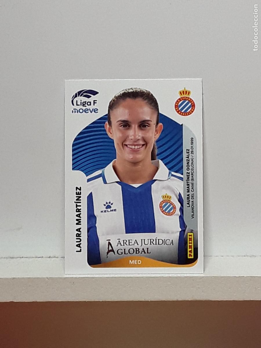 Cromos de F&uacute;tbol: LIGA FEMENINA 2025 2026 F 25 26 ALBUM PANINI LIGA N 196 ESPANYOL LAURA MARTINEZ