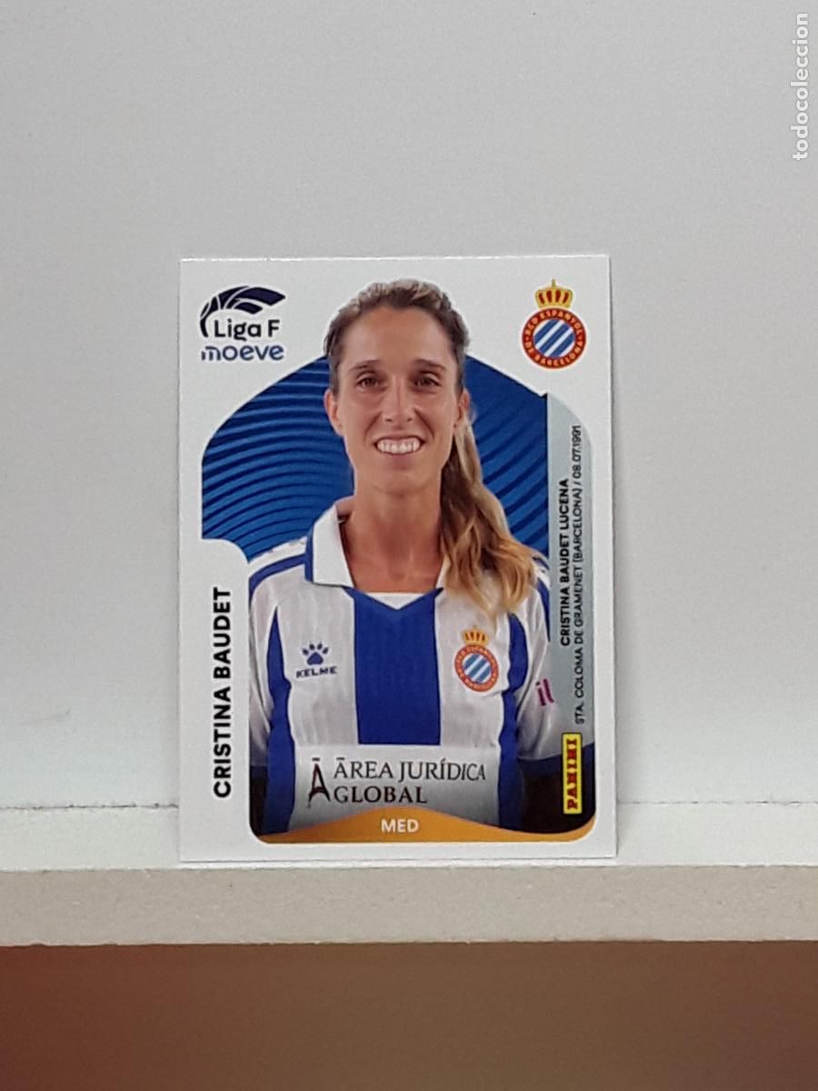 Cromos de F&uacute;tbol: LIGA FEMENINA 2025 2026 F 25 26 ALBUM PANINI LIGA N 197A 197 A ESPANYOL CRISTINA BAUDET