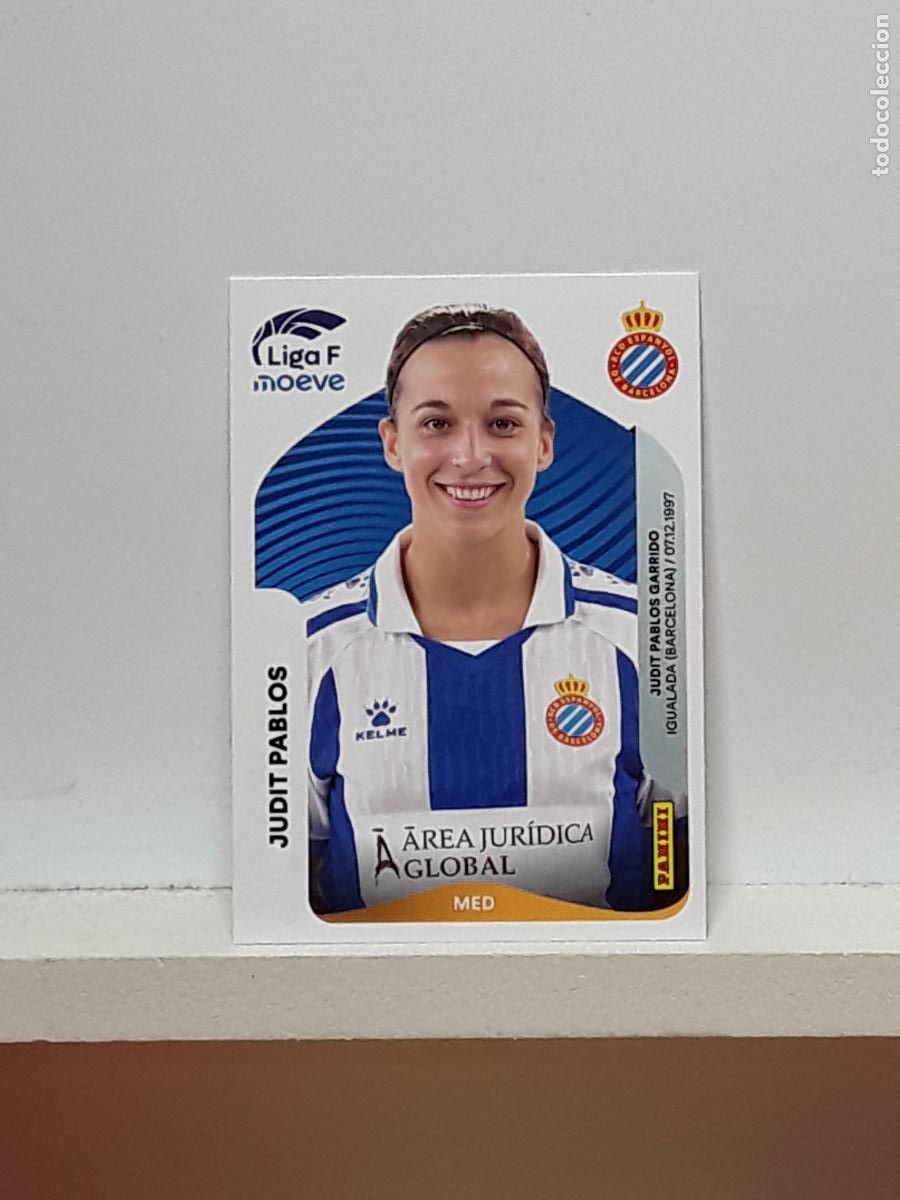 Cromos de F&uacute;tbol: LIGA FEMENINA 2025 2026 F 25 26 ALBUM PANINI LIGA N 197B 197 B ESPANYOL JUDIT PABLOS