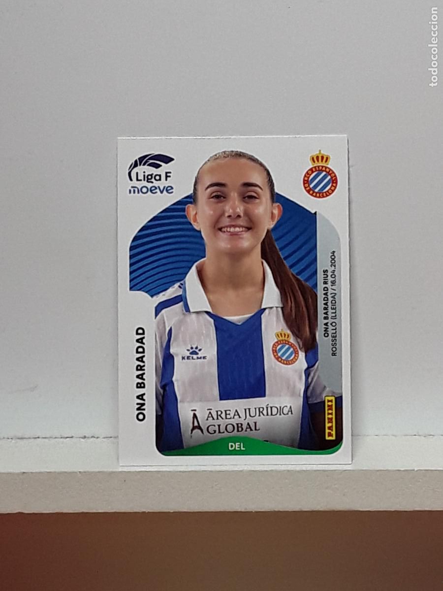 Cromos de F&uacute;tbol: LIGA FEMENINA 2025 2026 F 25 26 ALBUM PANINI LIGA N 199 ESPANYOL ONA BARADAD