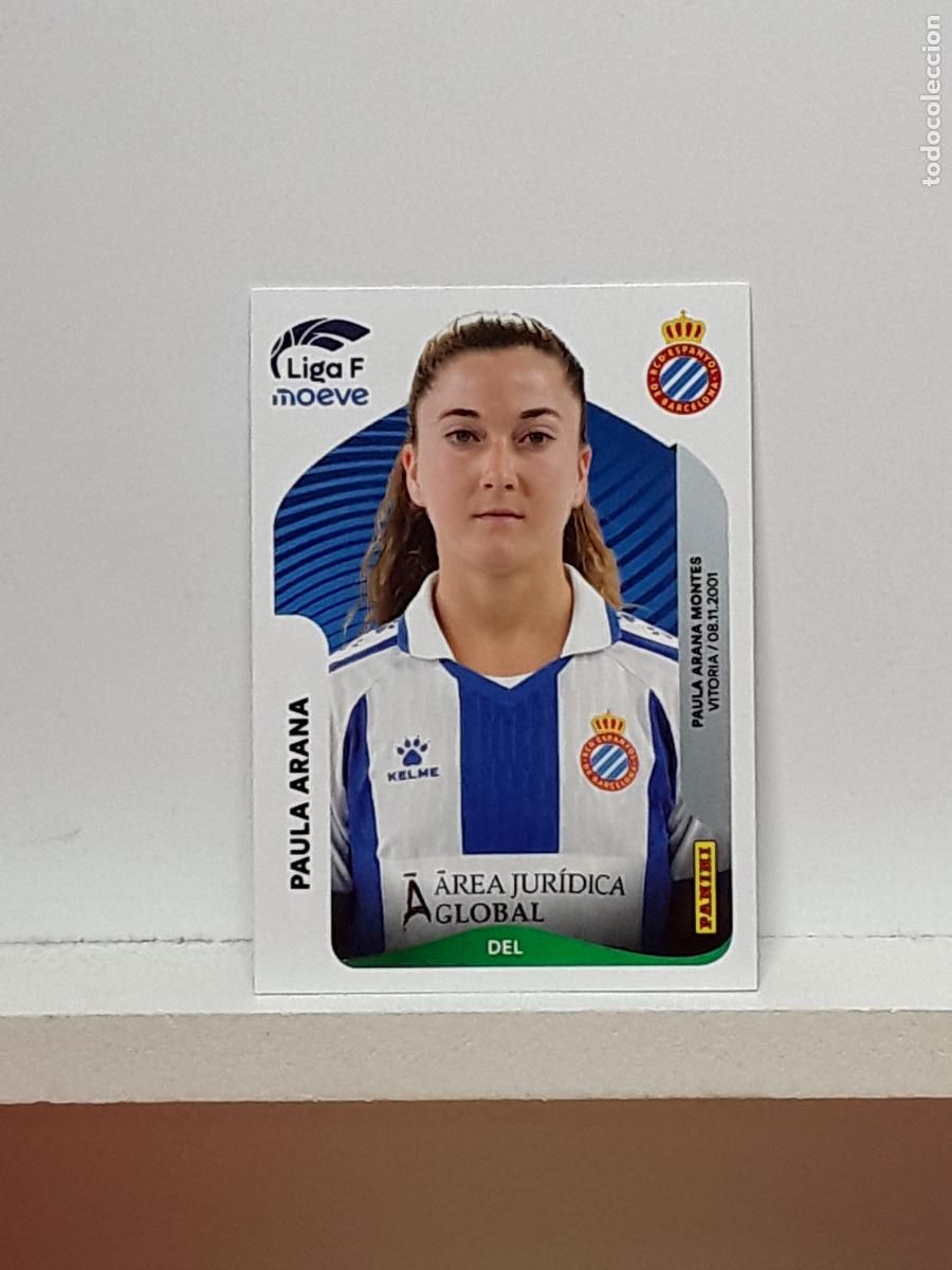 Cromos de F&uacute;tbol: LIGA FEMENINA 2025 2026 F 25 26 ALBUM PANINI LIGA N 200 ESPANYOL PAULA ARANA