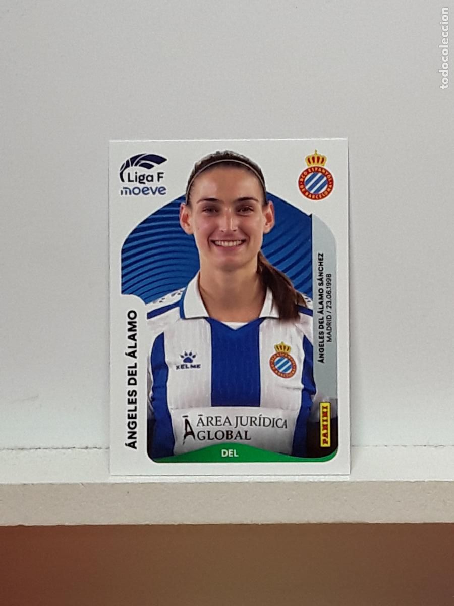 Cromos de F&uacute;tbol: LIGA FEMENINA 2025 2026 F 25 26 ALBUM PANINI LIGA N 201A 201 A ESPANYOL ANGELES DEL ALAMO