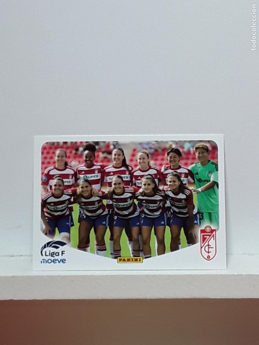 Cromos de F&uacute;tbol: LIGA FEMENINA 2025 2026 F 25 26 ALBUM PANINI LIGA N 203 GRANADA ALINEACION EQUIPO