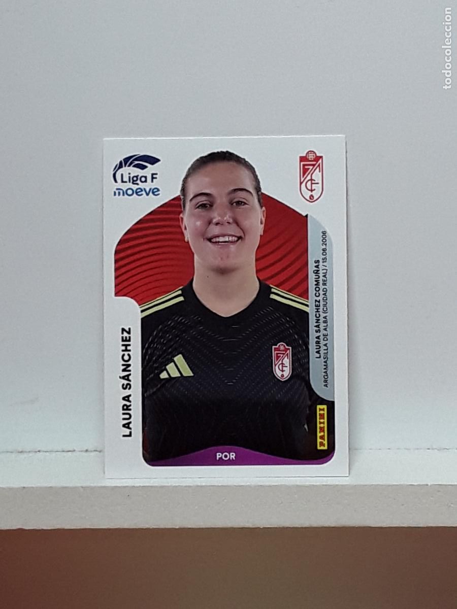 Cromos de F&uacute;tbol: LIGA FEMENINA 2025 2026 F 25 26 ALBUM PANINI LIGA N 205 GRANADA LAURA SANCHEZ