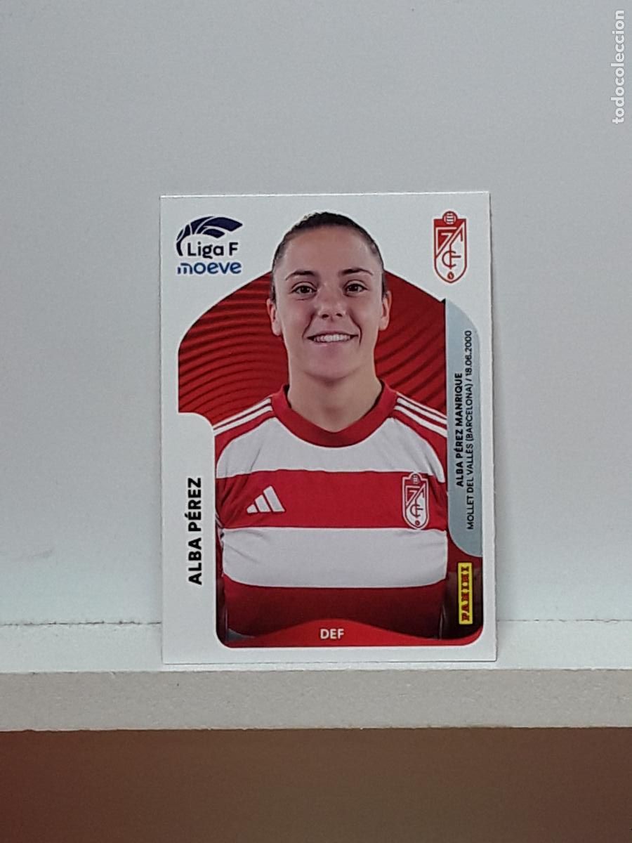 Cromos de F&uacute;tbol: LIGA FEMENINA 2025 2026 F 25 26 ALBUM PANINI LIGA N 209 GRANADA ALBA PEREZ