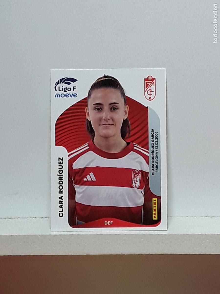 Cromos de F&uacute;tbol: LIGA FEMENINA 2025 2026 F 25 26 ALBUM PANINI LIGA N 210A 210 A GRANADA CLARA RODRIGUEZ