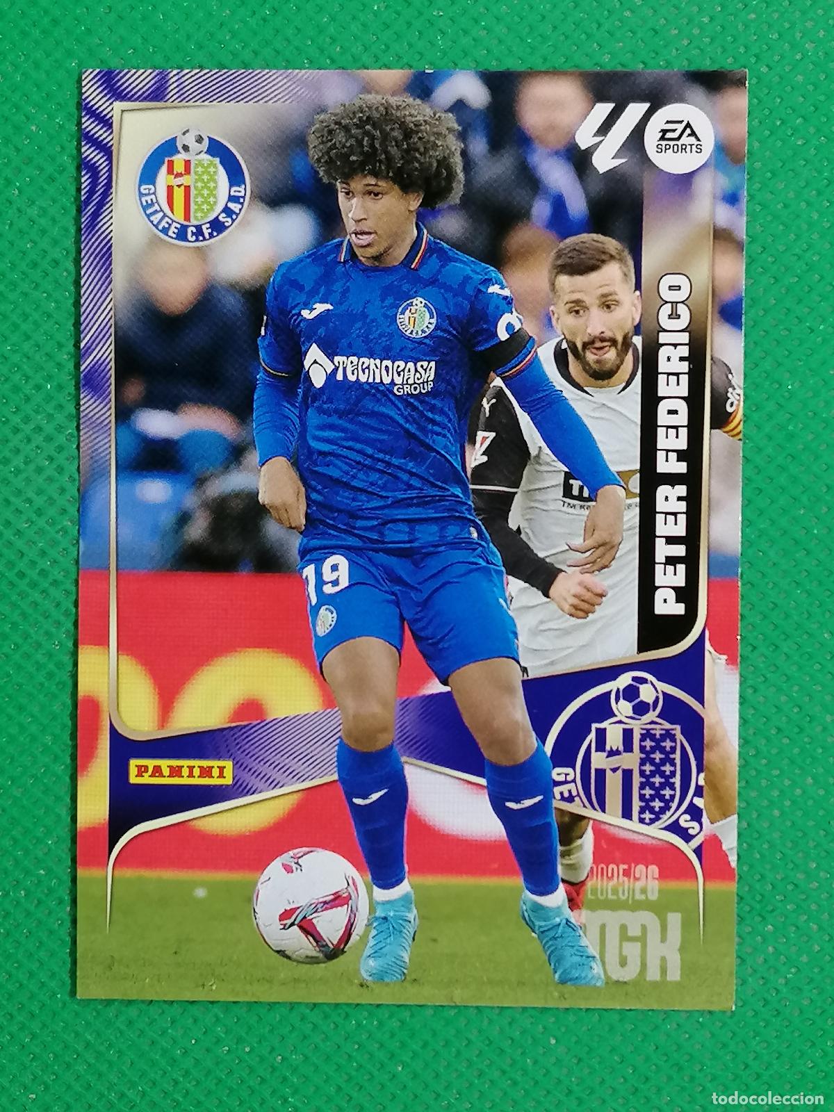 Cromos de F&uacute;tbol: 176 PETER FEDERICO GETAFE ⚽ MEGACRACKS LIGA 2025 2026 25 26 ⚽