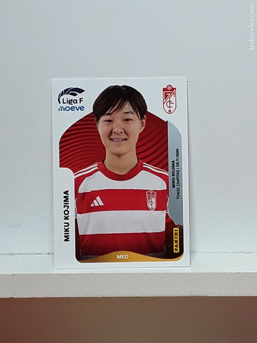 Cromos de F&uacute;tbol: LIGA FEMENINA 2025 2026 F 25 26 ALBUM PANINI LIGA N 213 GRANADA MIKU KOJIMA