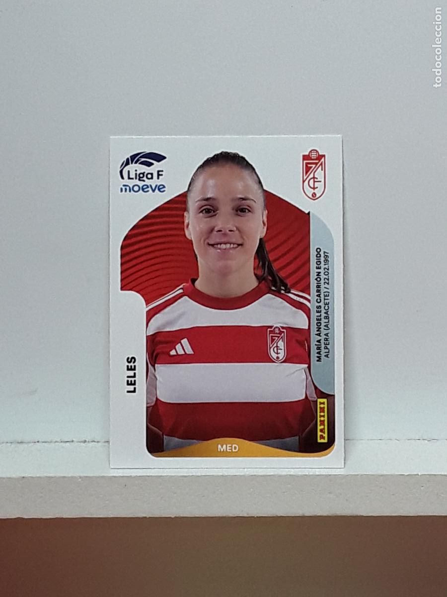 Cromos de F&uacute;tbol: LIGA FEMENINA 2025 2026 F 25 26 ALBUM PANINI LIGA N 214 GRANADA LELES