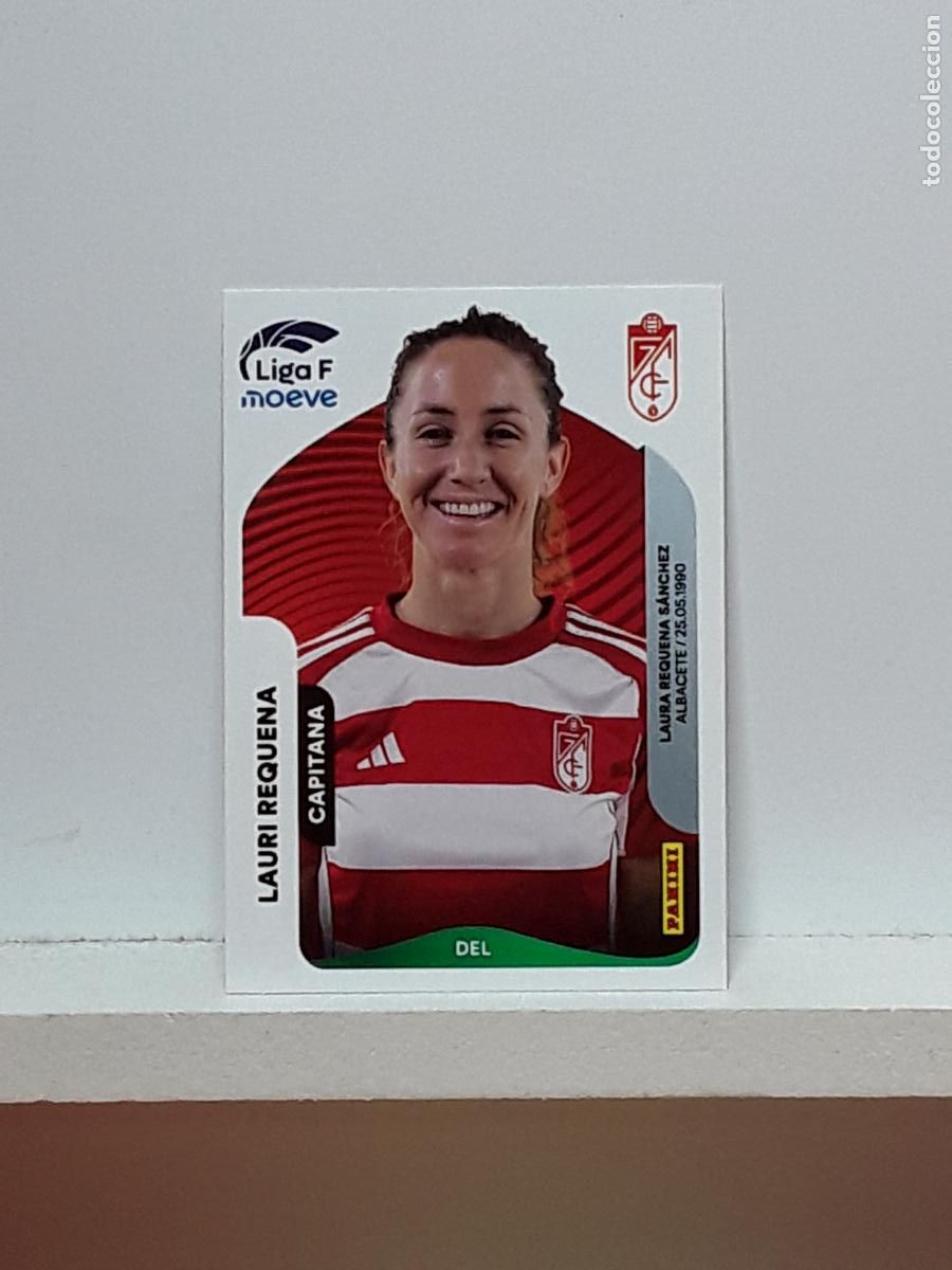 Cromos de F&uacute;tbol: LIGA FEMENINA 2025 2026 F 25 26 ALBUM PANINI LIGA N 218 GRANADA LAURI REQUENA