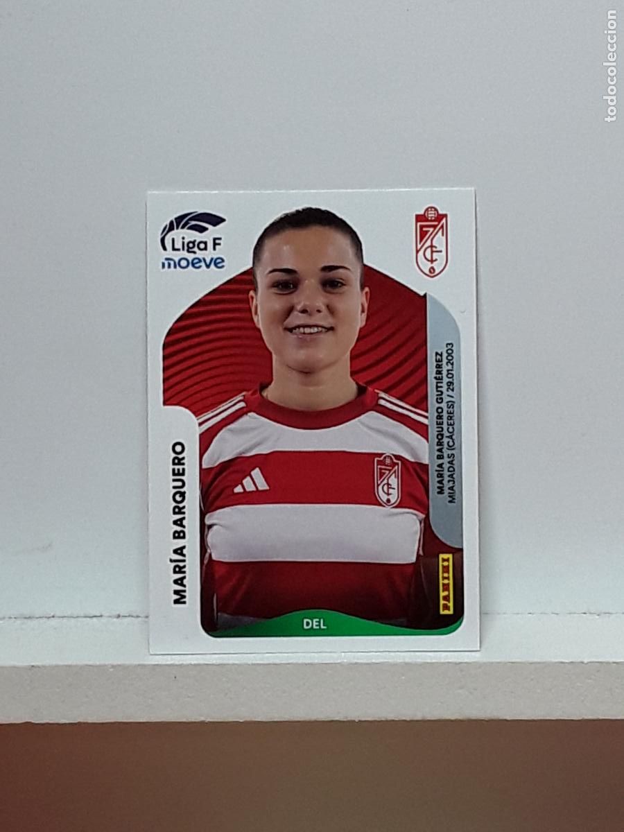 Cromos de F&uacute;tbol: LIGA FEMENINA 2025 2026 F 25 26 ALBUM PANINI LIGA N 219 GRANADA MARIA BARQUERO
