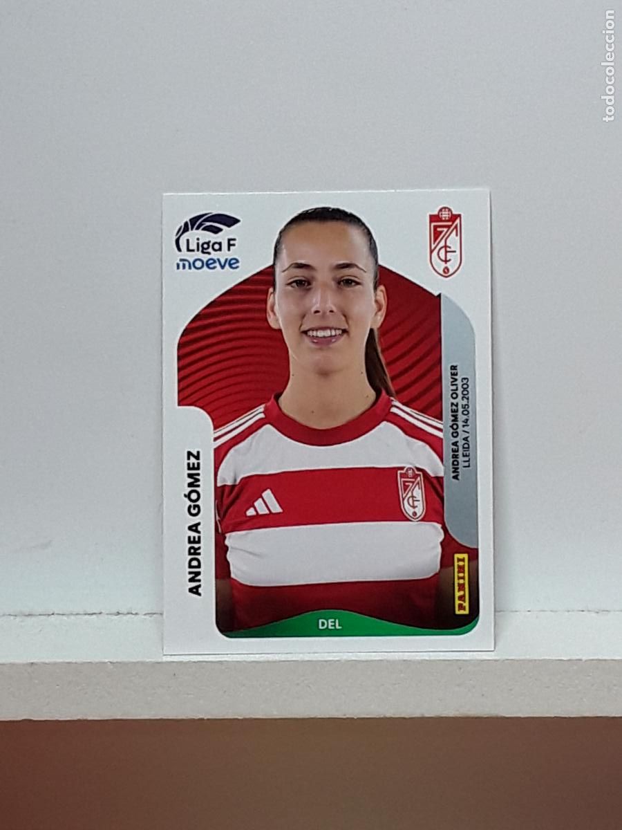 Cromos de F&uacute;tbol: LIGA FEMENINA 2025 2026 F 25 26 ALBUM PANINI LIGA N 220 GRANADA ANDREA GOMEZ
