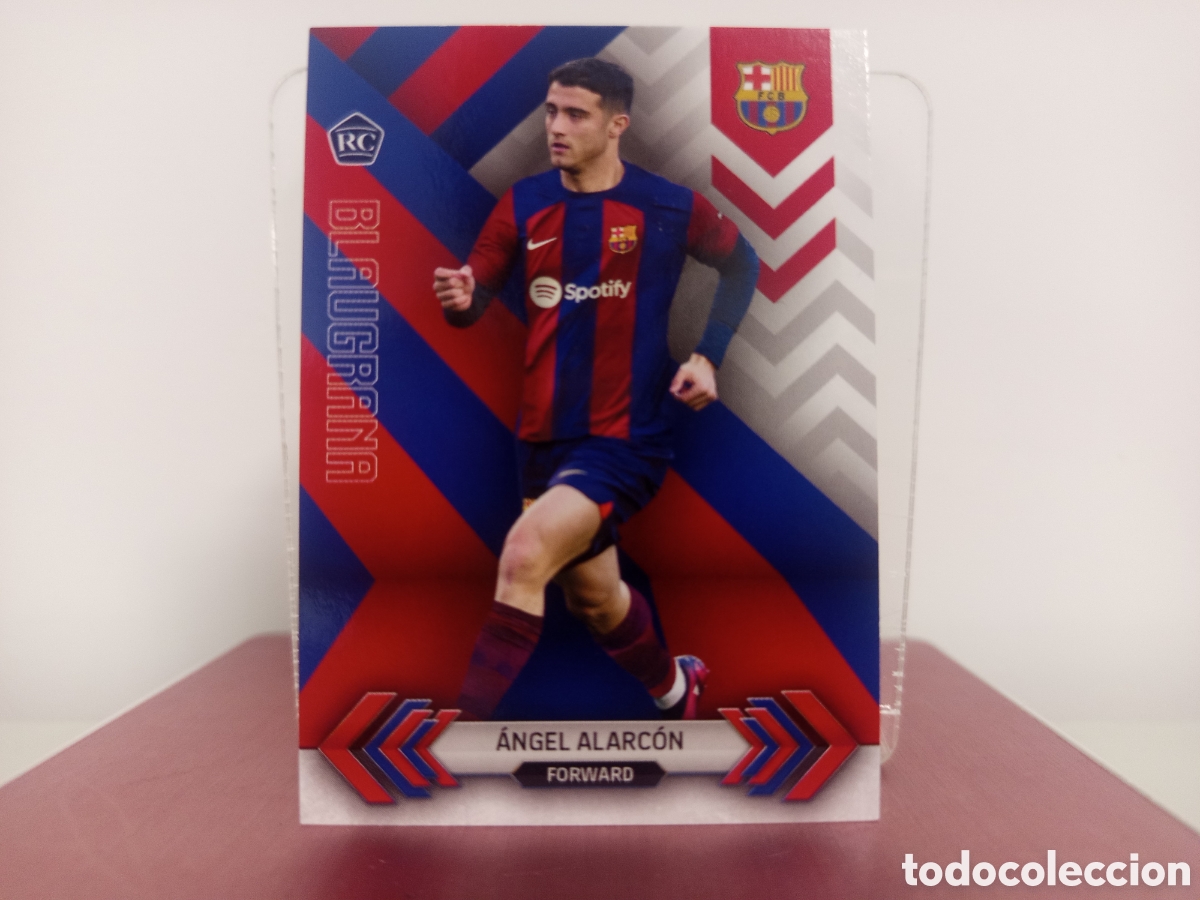 Cromos de F&uacute;tbol: ❇️ CROMO ⚽ ROOKIE ANGEL ALARCON FC BARCELONA TOPPS FAN SET BLAUGRANA 2023 24 ❇️