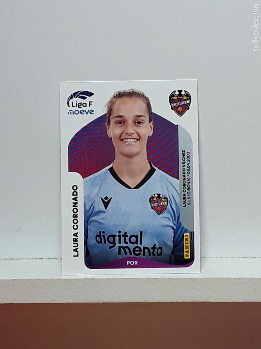 Cromos de F&uacute;tbol: LIGA FEMENINA 2025 2026 F 25 26 ALBUM PANINI LIGA N 224 LEVANTE LAURA CORONADO