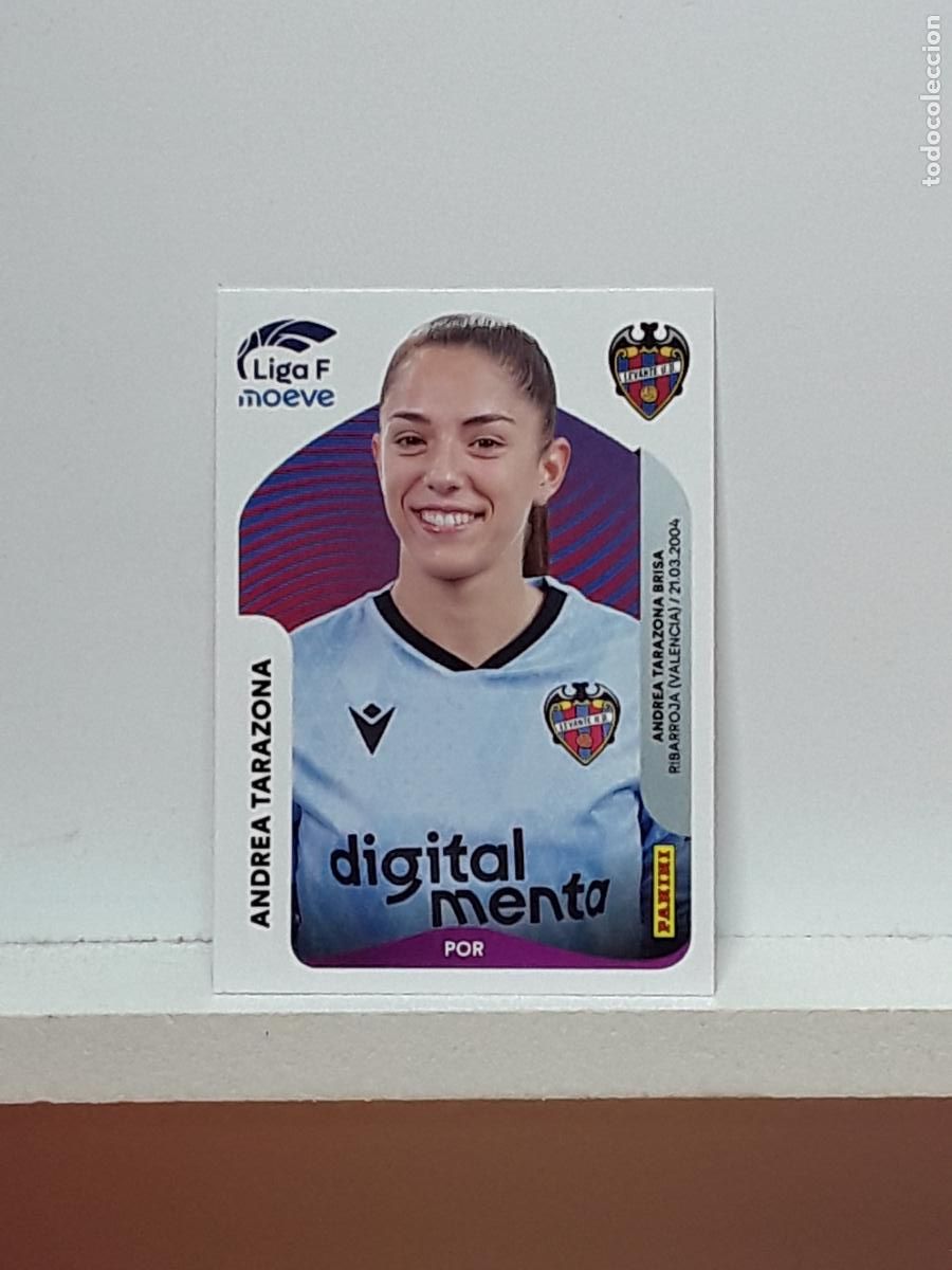 Cromos de F&uacute;tbol: LIGA FEMENINA 2025 2026 F 25 26 ALBUM PANINI LIGA N 225 LEVANTE ANDREA TARAZONA
