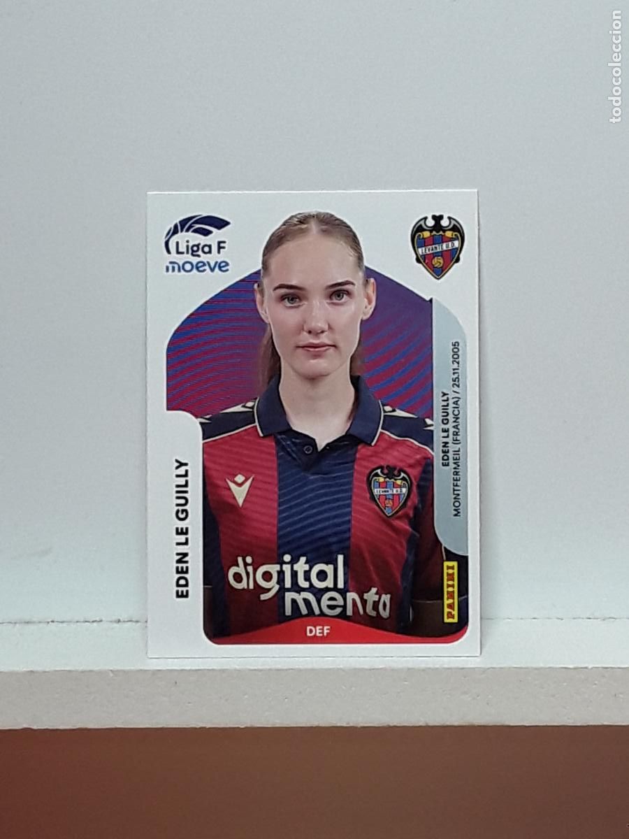 Cromos de F&uacute;tbol: LIGA FEMENINA 2025 2026 F 25 26 ALBUM PANINI LIGA N 228B 228 B LEVANTE EDEN LE GUILLY