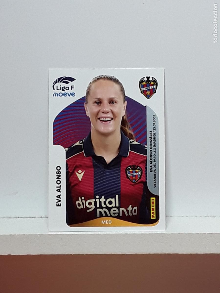 Cromos de F&uacute;tbol: LIGA FEMENINA 2025 2026 F 25 26 ALBUM PANINI LIGA N 233 LEVANTE EVA ALONSO