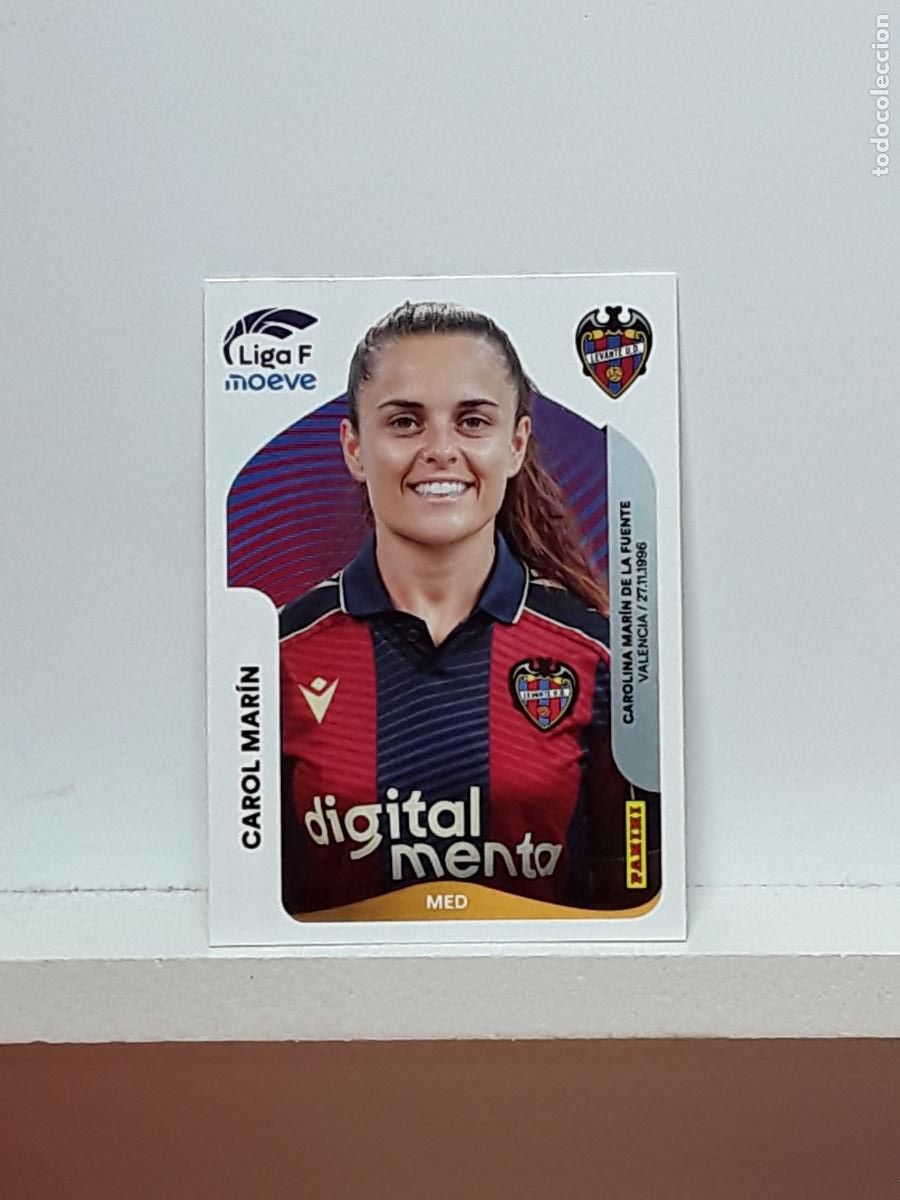 Cromos de F&uacute;tbol: LIGA FEMENINA 2025 2026 F 25 26 ALBUM PANINI LIGA N 234 LEVANTE CAROL MARIN