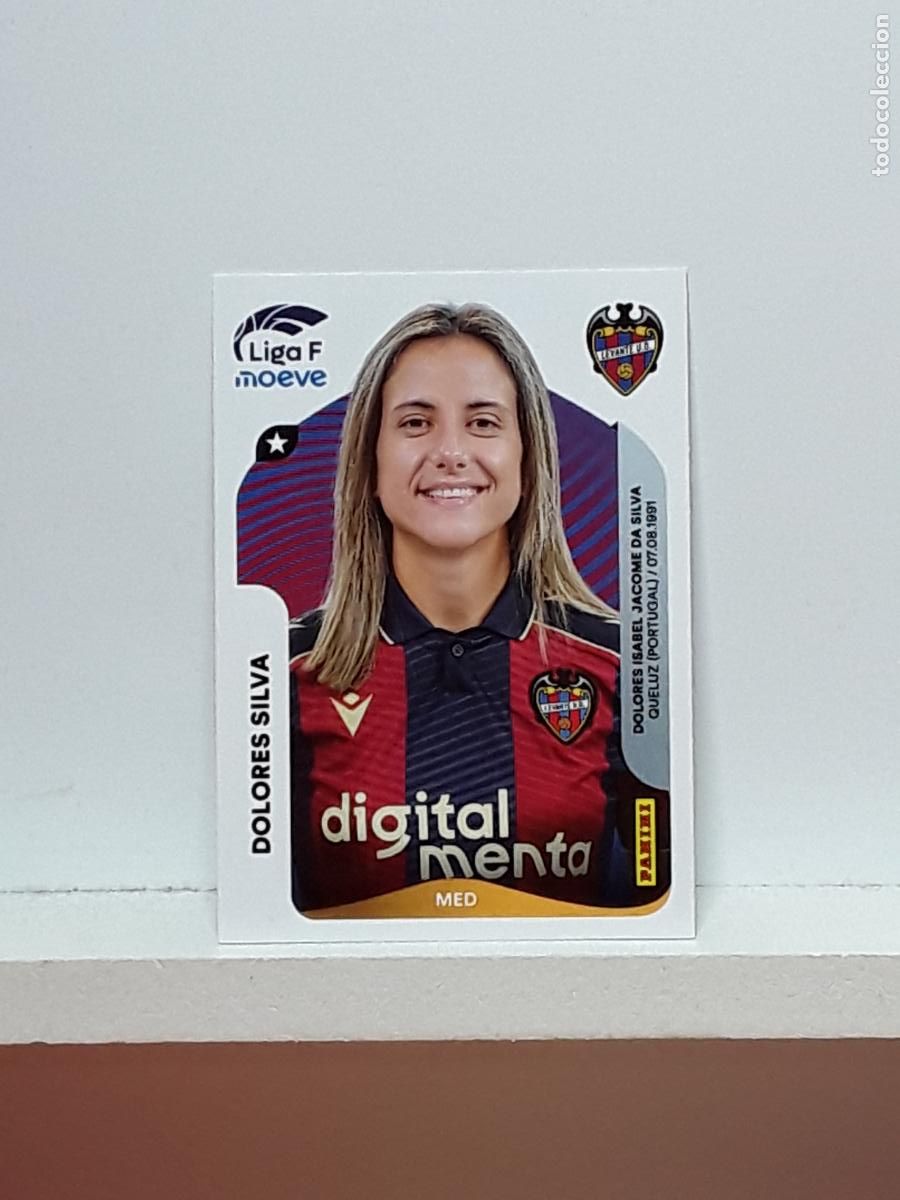 Cromos de F&uacute;tbol: LIGA FEMENINA 2025 2026 F 25 26 ALBUM PANINI LIGA N 236 LEVANTE DOLORES SILVA