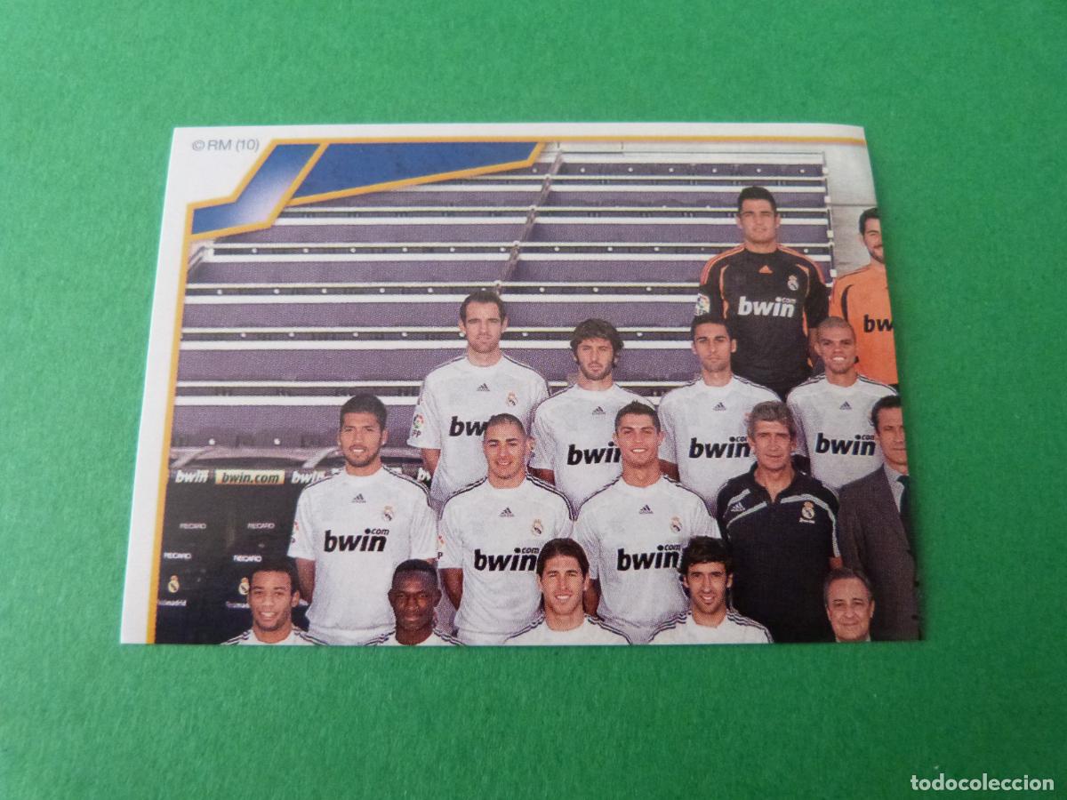 Cromos de F&uacute;tbol: CROMO FUTBOL PLANTILLA REAL MADRID C.F. SIN PEGAR N&ordm; 2 ALBUM REAL MADRID C.F. 2009-2010/09-10