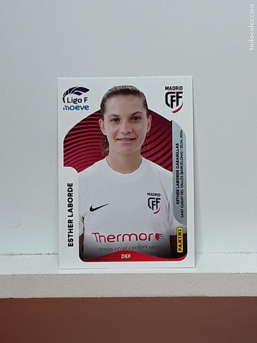 Cromos de F&uacute;tbol: LIGA FEMENINA 2025 2026 F 25 26 ALBUM PANINI LIGA N 247 MADRID ESTHER LABORDE
