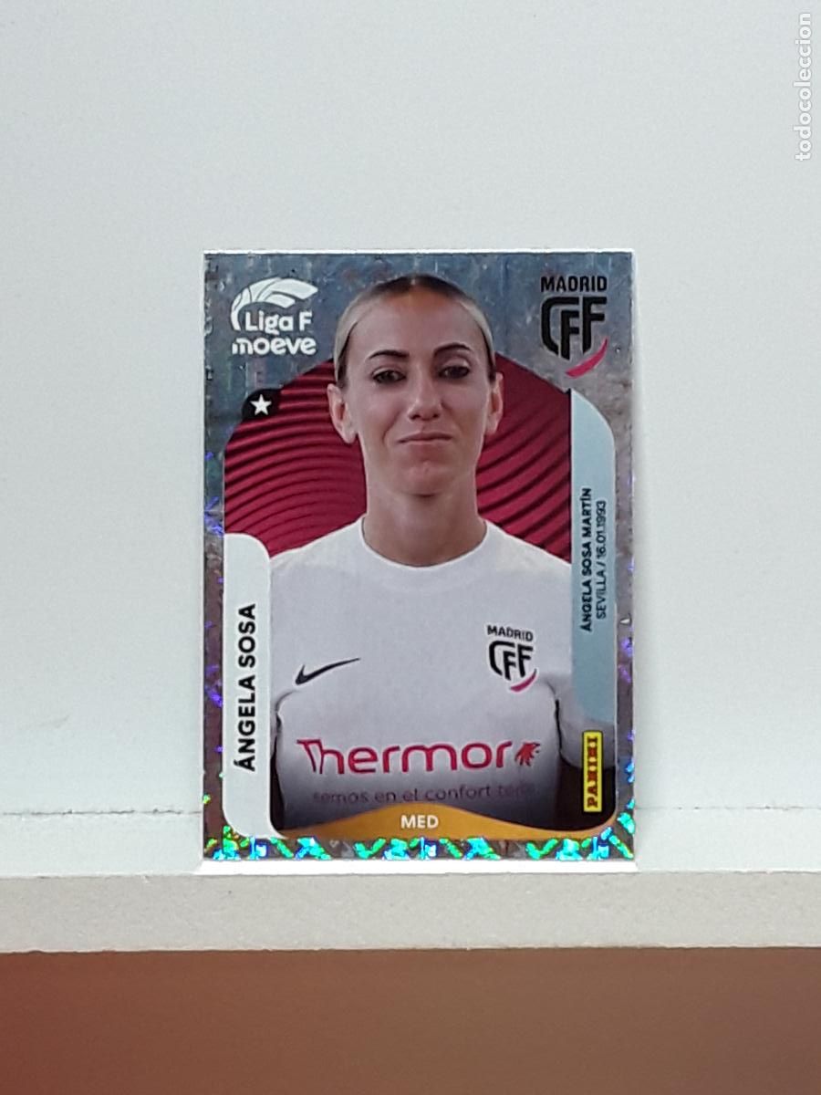 Cromos de F&uacute;tbol: LIGA FEMENINA 2025 2026 F 25 26 ALBUM PANINI LIGA N 255 MADRID ANGELA SOSA