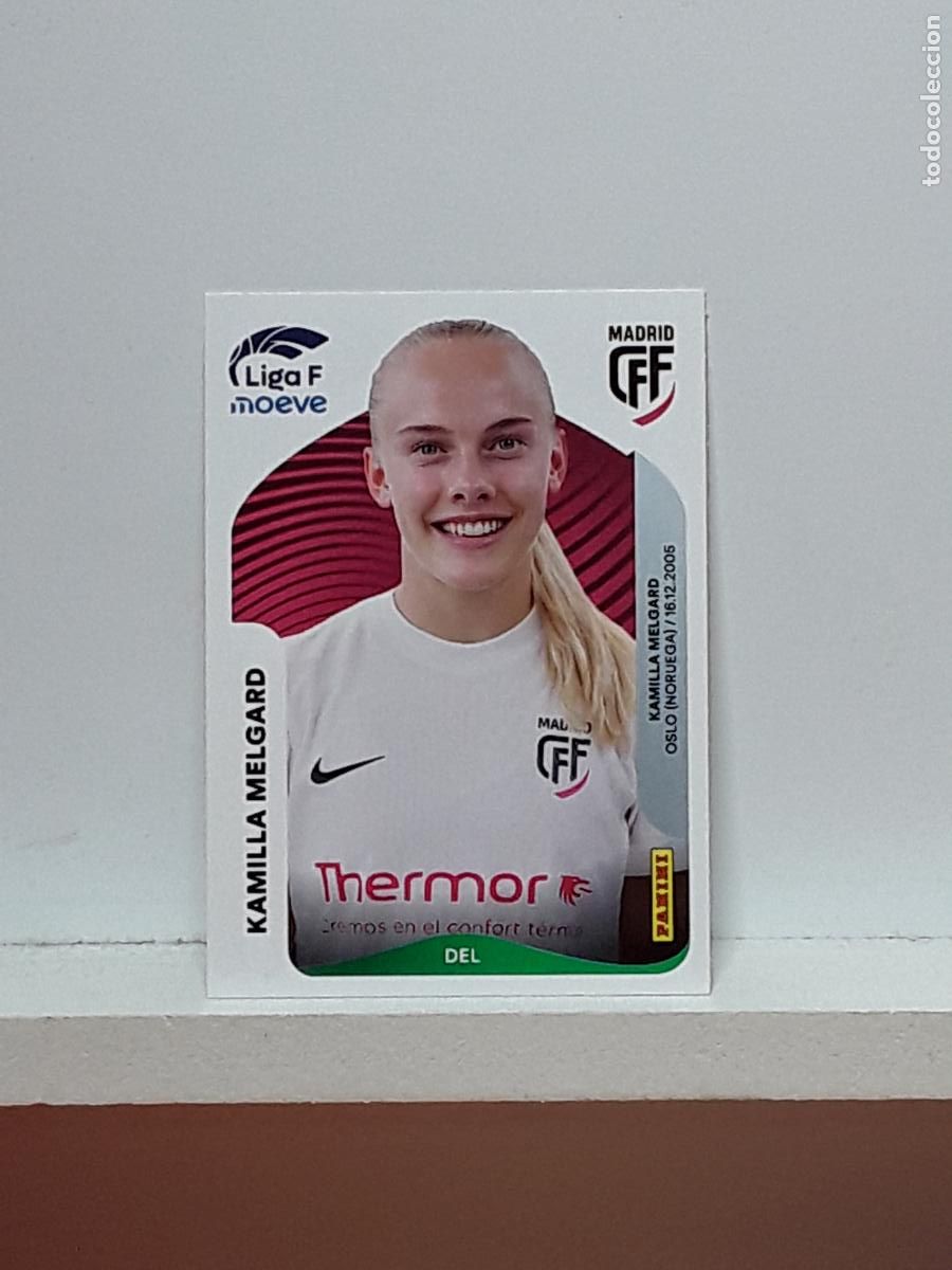 Cromos de F&uacute;tbol: LIGA FEMENINA 2025 2026 F 25 26 ALBUM PANINI LIGA N 257 MADRID KAMILLA MELGARD