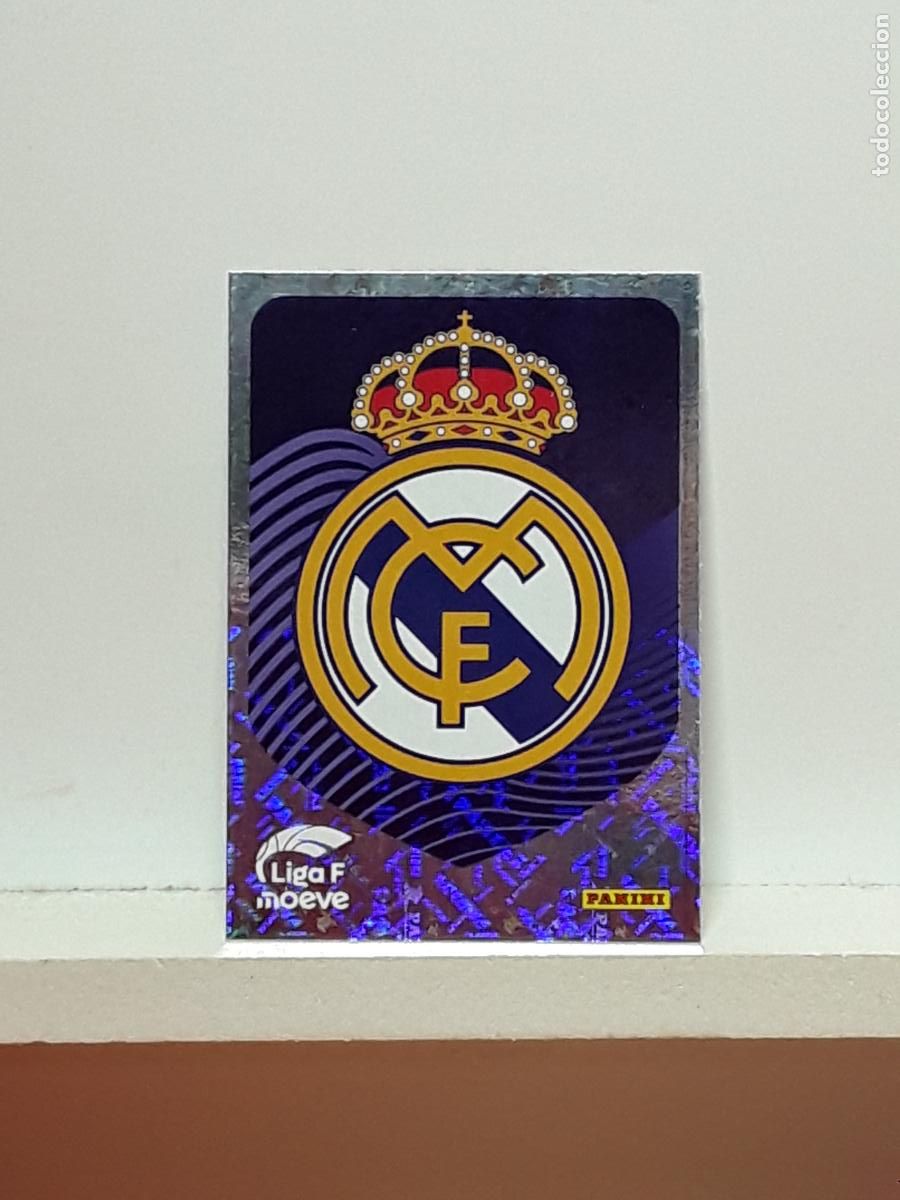 Cromos de F&uacute;tbol: LIGA FEMENINA 2025 2026 F 25 26 ALBUM PANINI LIGA N 262 REAL MADRID ESCUDO LOGO