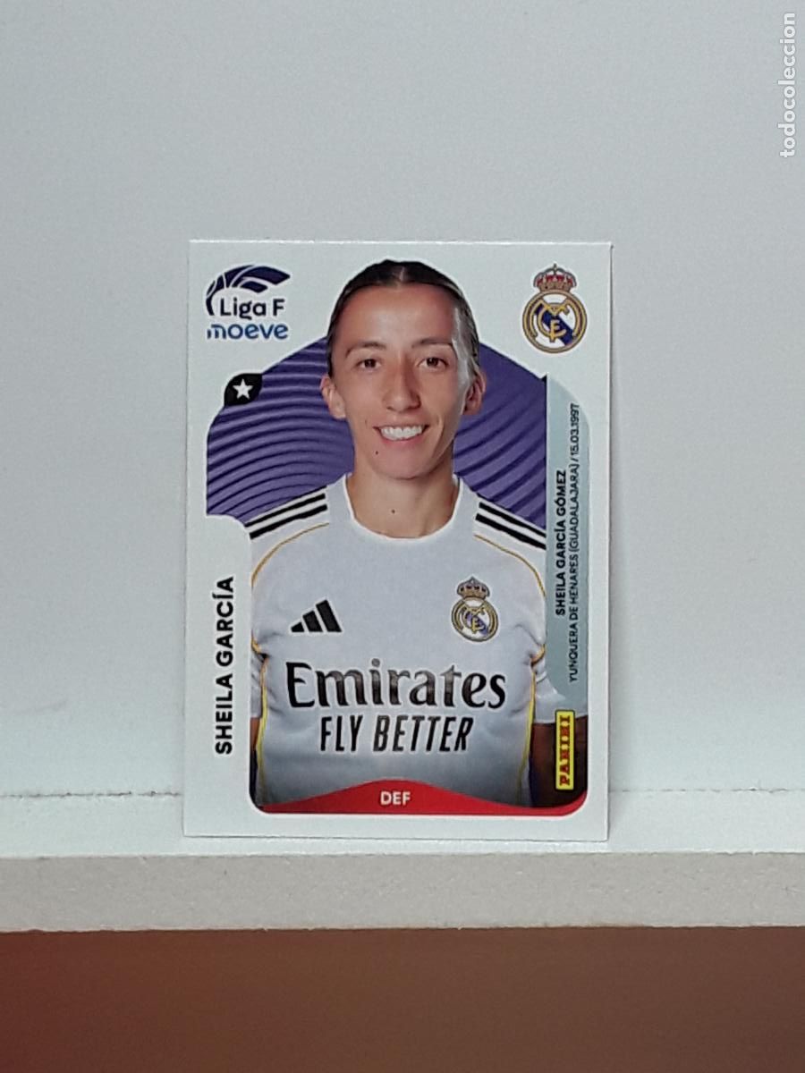 Cromos de F&uacute;tbol: LIGA FEMENINA 2025 2026 F 25 26 ALBUM PANINI LIGA N 266A 266 A REAL MADRID SHEILA GARCIA