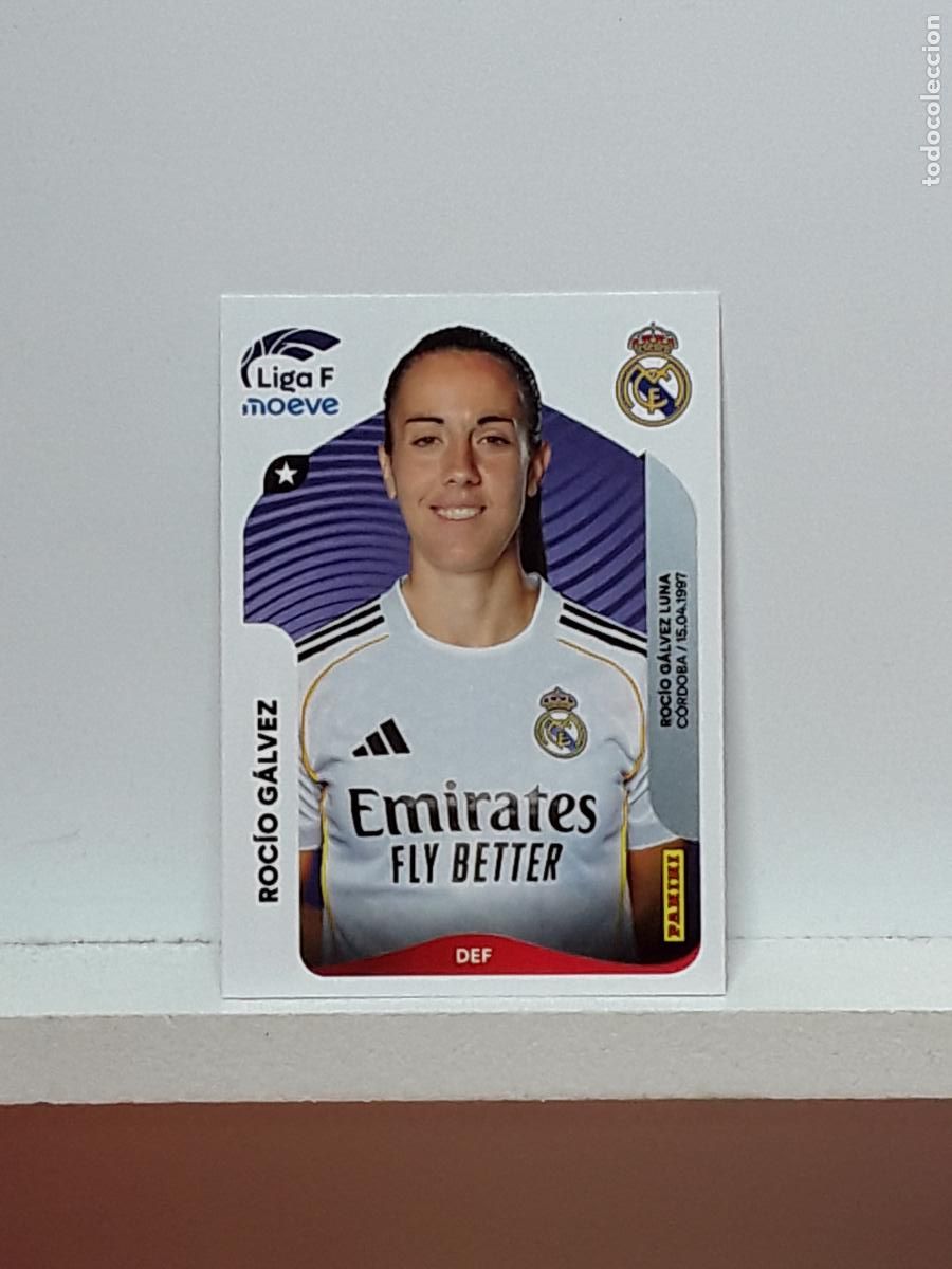 Cromos de F&uacute;tbol: LIGA FEMENINA 2025 2026 F 25 26 ALBUM PANINI LIGA N 267A 267 A REAL MADRID ROCIO GALVEZ