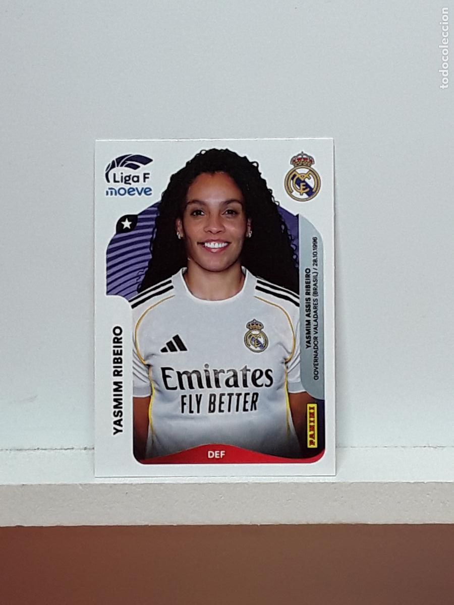Figurine di Calcio: LIGA FEMENINA 2025 2026 F 25 26 ALBUM PANINI LIGA N 271 REAL MADRID YASMIM RIBEIRO