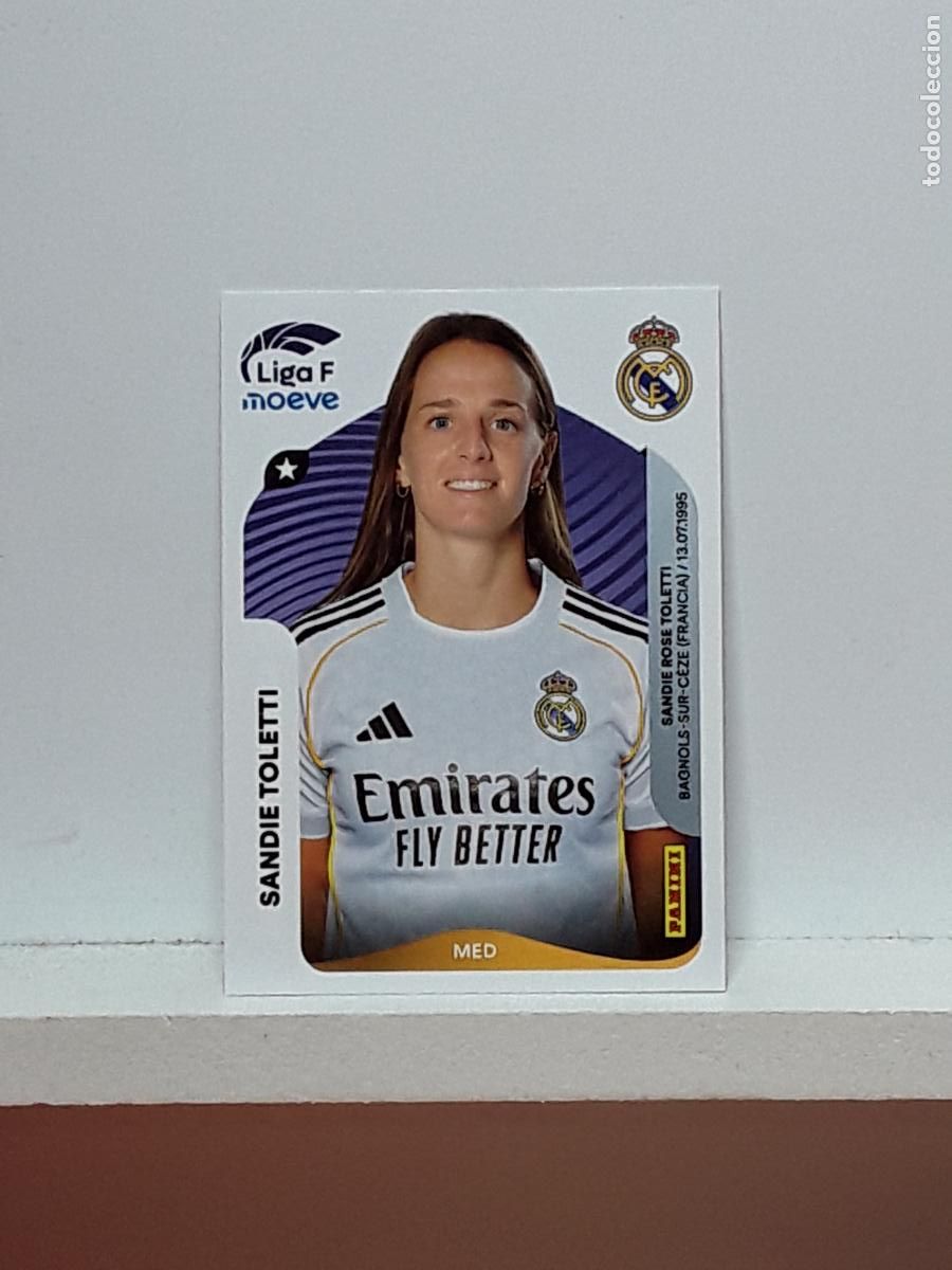 Figurine di Calcio: LIGA FEMENINA 2025 2026 F 25 26 ALBUM PANINI LIGA N 272A 272 A REAL MADRID SANDIE TOLETTI