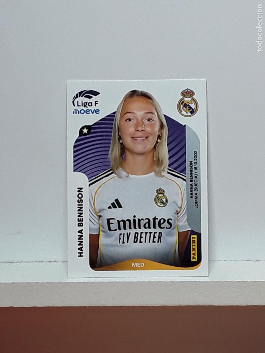 Figurine di Calcio: LIGA FEMENINA 2025 2026 F 25 26 ALBUM PANINI LIGA N 272B 272 B REAL MADRID HANNA BENNISON