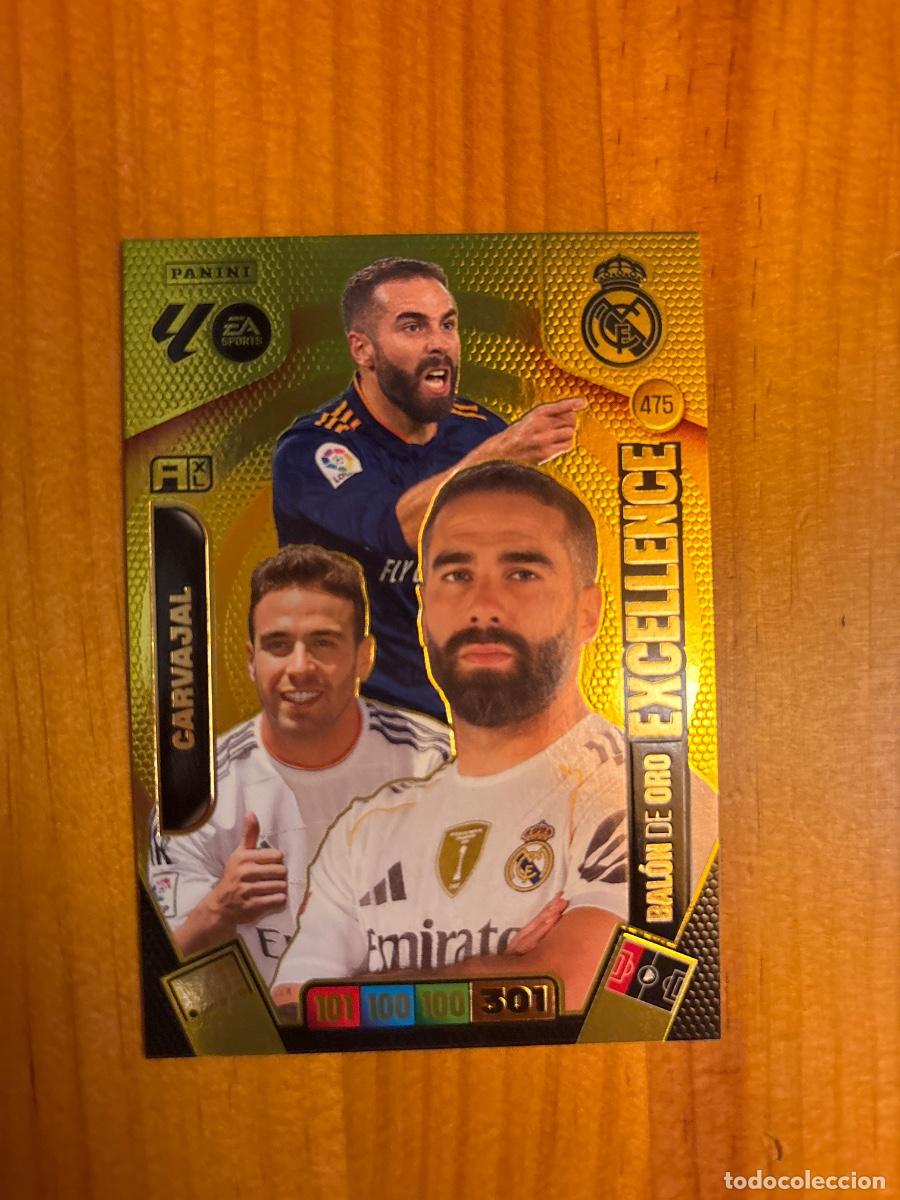 Cromos de F&uacute;tbol: Dani Carvajal Bal&oacute;n de Oro Excelente Adrenalyn XL 2025/26