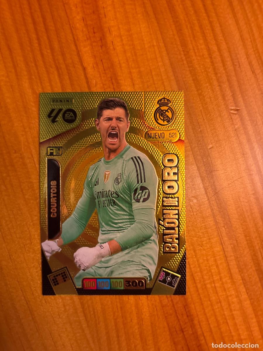 Cromos de F&uacute;tbol: Courtois Bal&oacute;n de Oro Adrenalyn XL 2025/26