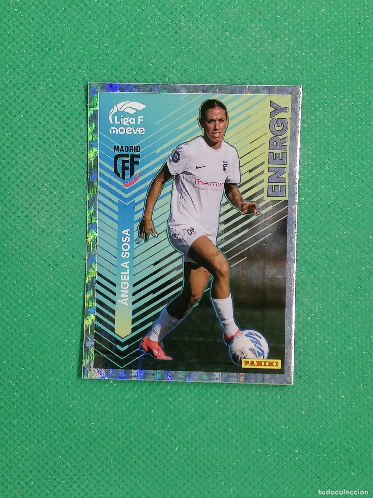 Cromos de F&uacute;tbol: 333 ANGELA SOSA MADRID CFF ENERGY ⚽ PANINI LIGA FEMENINA F MOEVE 25 26 2025 2026 ⚽