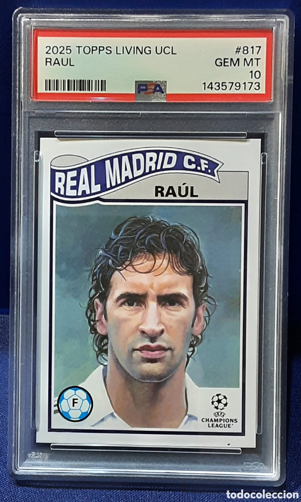 Cromos de F&uacute;tbol: Raul Gonz&aacute;lez Blanco Real Madrid C.F.