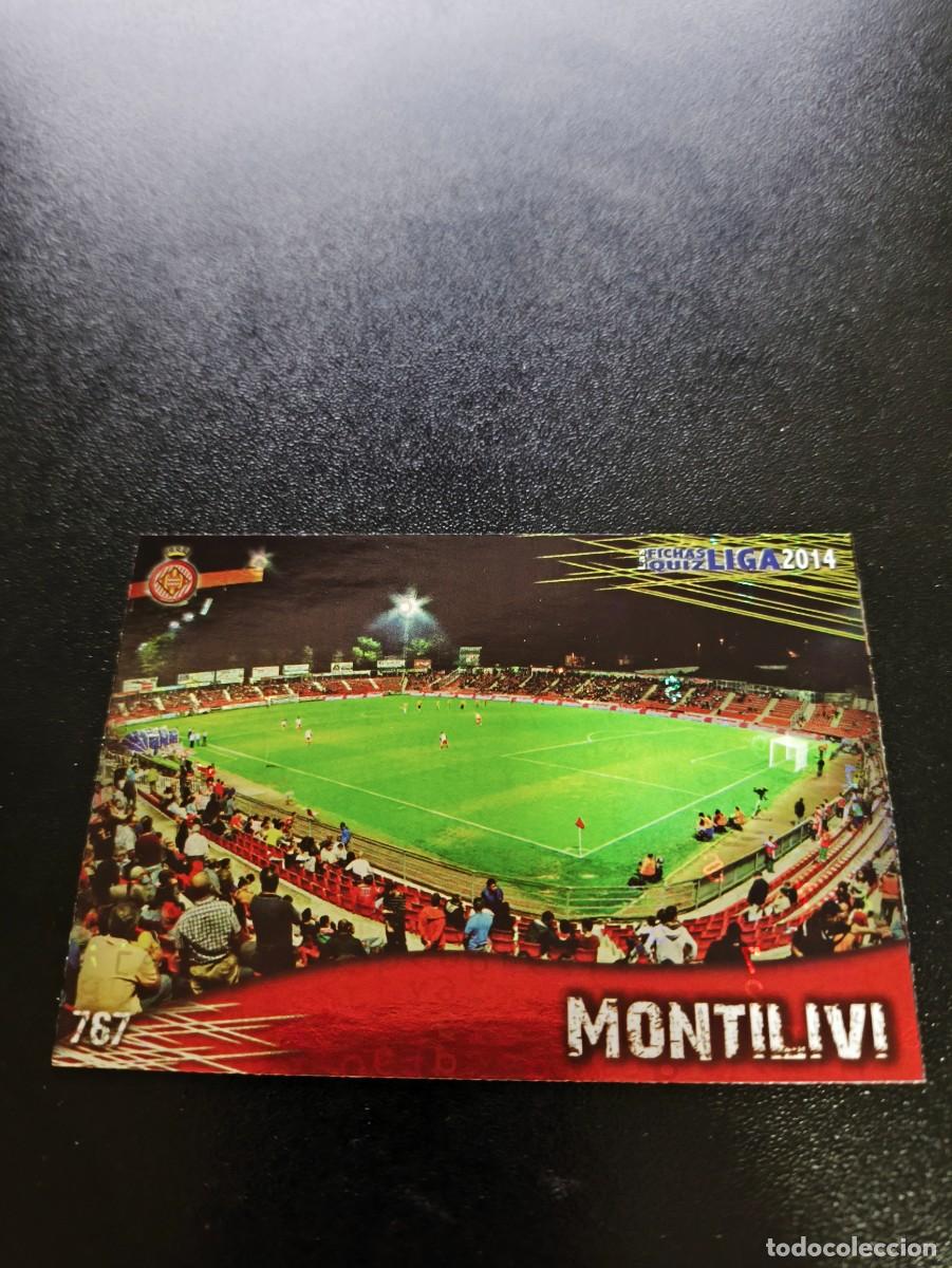 Cromos de F&uacute;tbol: 767 MOTILIVI BRILLO LETRAS GIRONA MUNDICROMO LIGA 2013 2014 13 14 PLATINUM NO PANINI ESTE