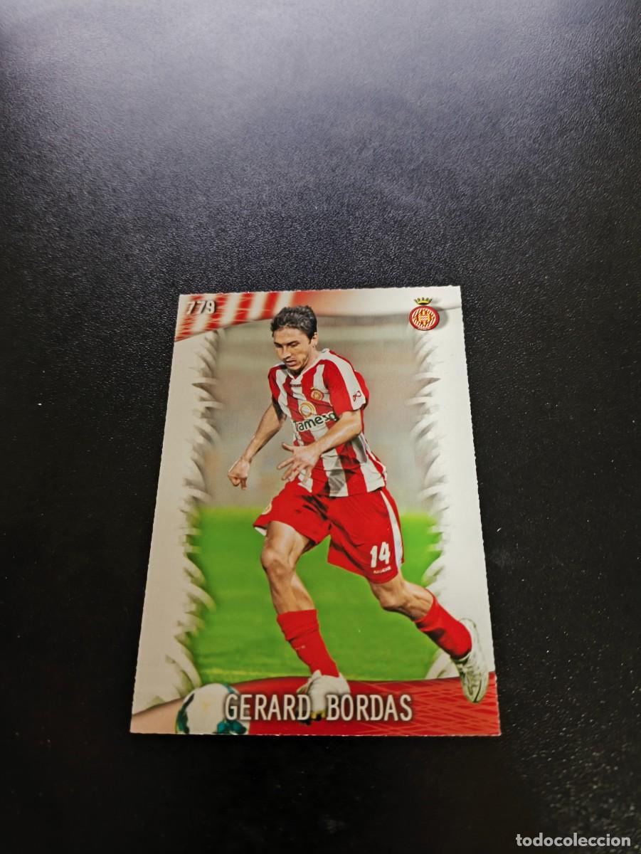Cromos de F&uacute;tbol: 779 Gerard Bordas GIRONA MUNDICROMO LIGA 2013 2014 13 14 PLATINUM NO PANINI ESTE