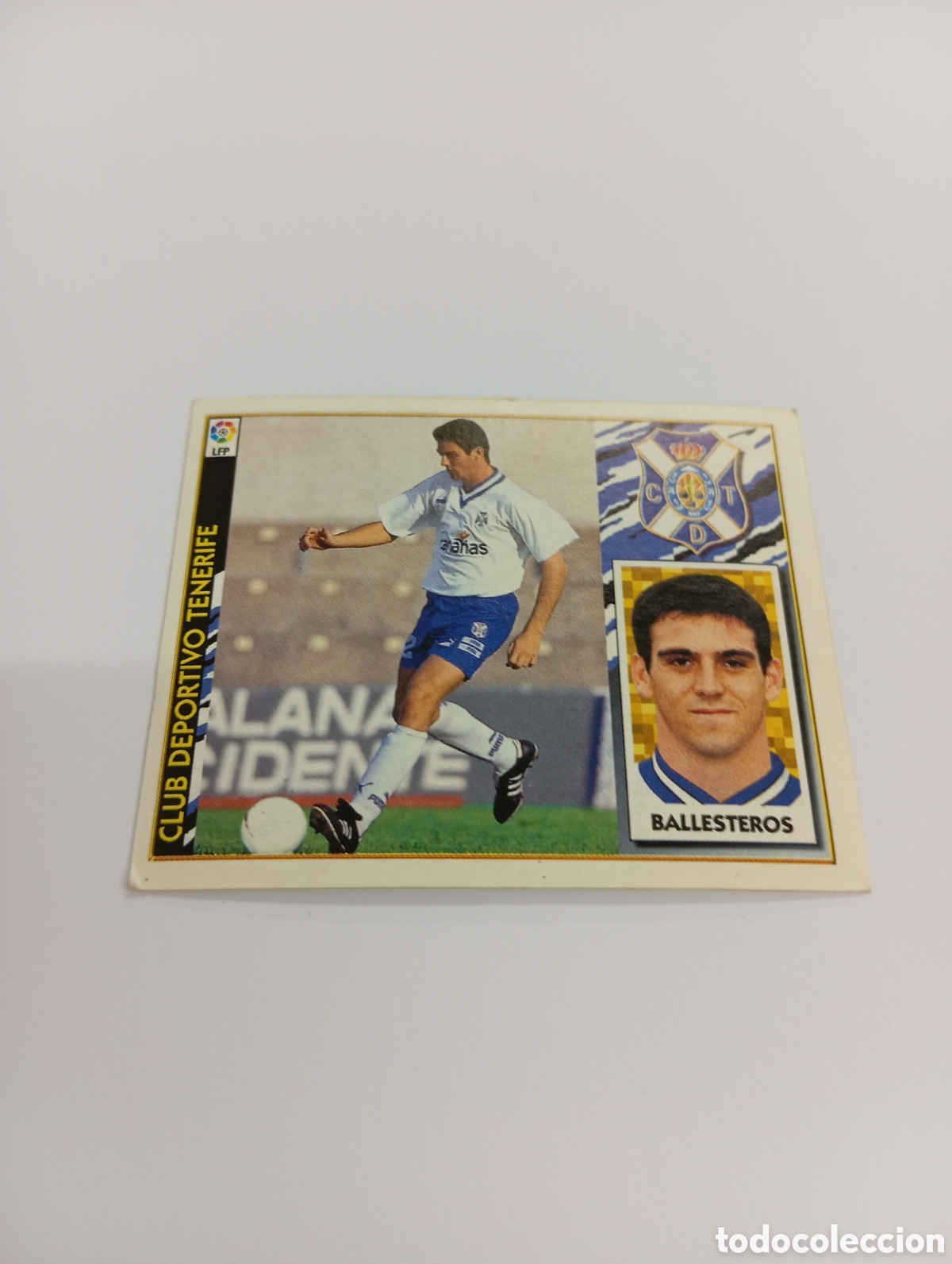 Cromos de F&uacute;tbol: BALLESTEROS Tenerife Liga Este 1997 1998 NUEVO SIN PEGAR 97 98