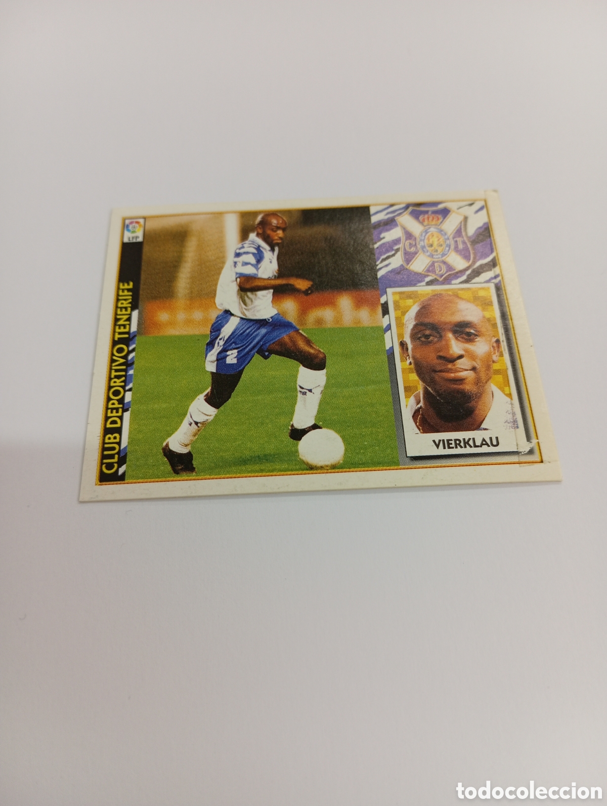 Cromos de F&uacute;tbol: VIERKLAU COLOCA Tenerife Liga Este 1997 1998 NUEVO SIN PEGAR 97 98